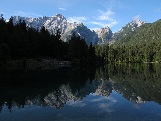 Lago di Fusine inferiore, 924 m (16. Aug.)