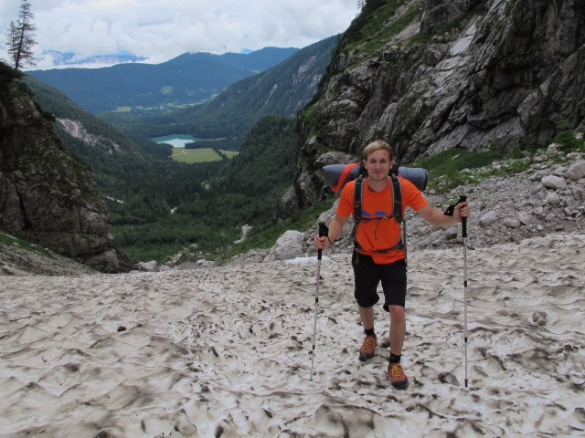 David im Valle delle Lavina (16. Aug.)
