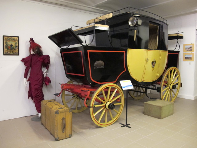 Seperatwagen der k.u.k. Post im Kutschenmuseum