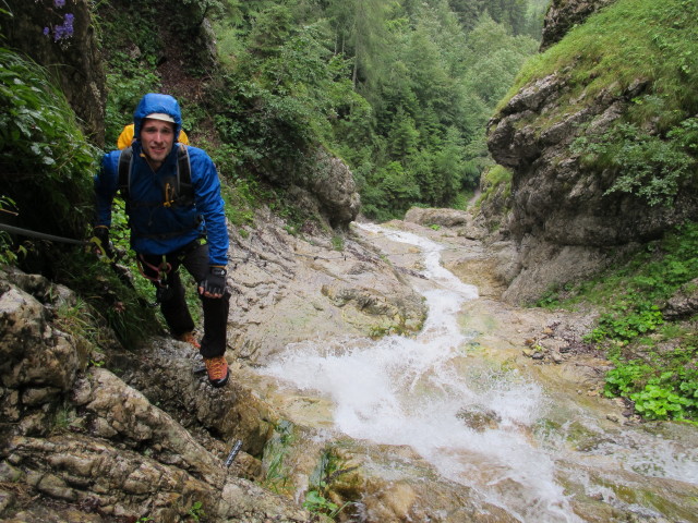 Rotschitzaklamm-Klettersteig: David