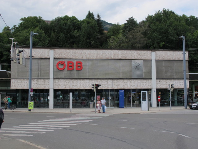 Hauptbahnhof Leoben, 540 m (29. Aug.)