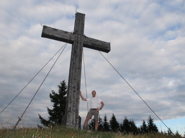Ich am Ro&szlig;eck, 1.664 m (29. Aug.)