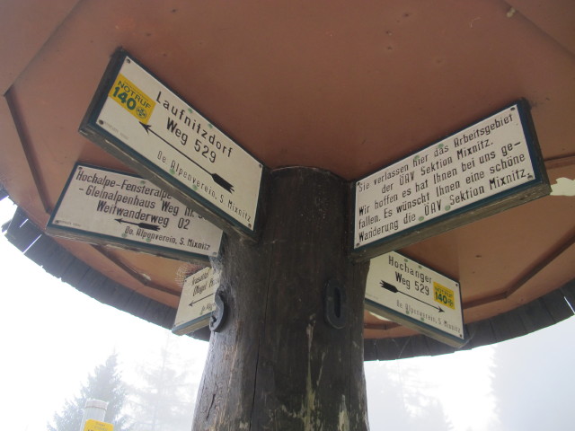 Eisenpass, 1.183 m (30. Aug.)