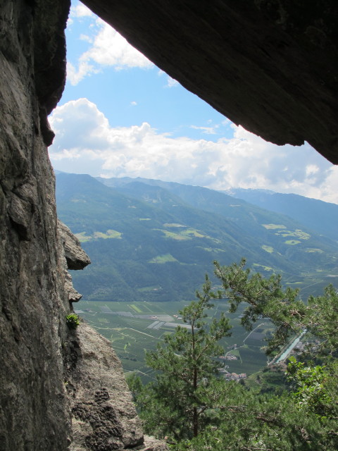 vom Hoachwool-Klettersteig Richtung S&uuml;dwesten