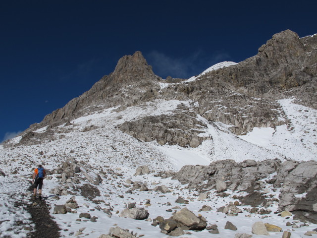 Andreas auf Weg 02 zwischen Totalphütte und Schesaplana