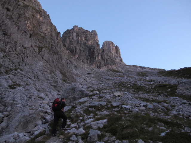 Axel zwischen Hofp&uuml;rglh&uuml;tte und Eiskar (20. Sep.)