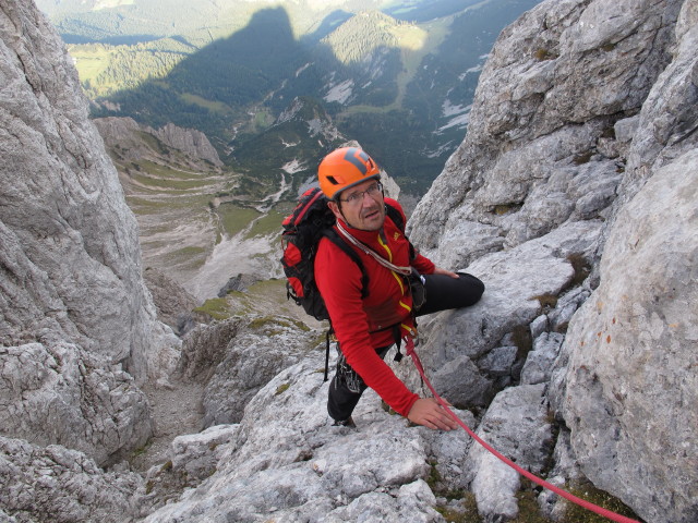 Axel zwischen M&uuml;tzenscharte und Gro&szlig;er Bischofsm&uuml;tze (20. Sep.)