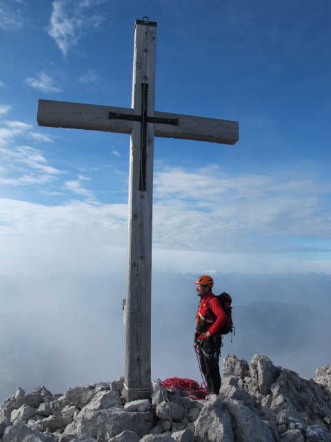 Axel auf der Gro&szlig;en Bischofsm&uuml;tze, 2.458 m (20. Sep.)