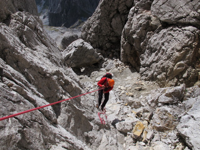 Axel in der M&uuml;tzenschlucht (20. Sep.)