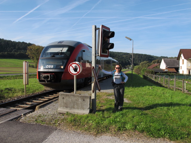 Diana im Bahnhof Glei&szlig;enfeld, 360 m