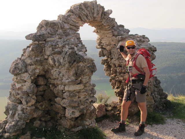 Ich in der Ruine T&uuml;rkensturz