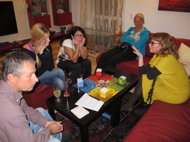 Erich, Evelyn, Ulrike, ? und Angelika