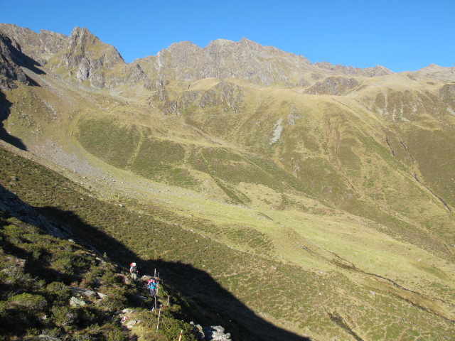 Christoph und Anna zwischen Sch&auml;falmbach und K&ouml;llenzeiger (27. Sep.)