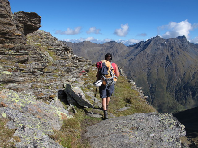 Gudrun zwischen Zischgeles und Sch&ouml;ntal (27. Sep.)