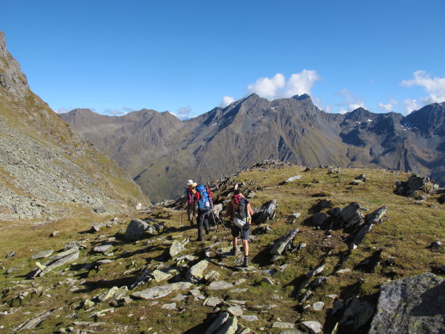 Christoph, Anna und Gudrun zwischen Zischgeles und Sch&ouml;ntal (27. Sep.)