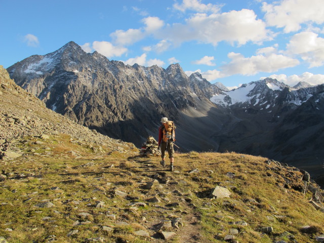 Christoph am Weg 143 zwischen Innerem Schwarzj&ouml;chl und M&uuml;nsterh&ouml;he (27. Sep.)