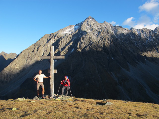 Ich und Anna auf der M&uuml;nsterh&ouml;he, 2.508 m (27. Sep.)