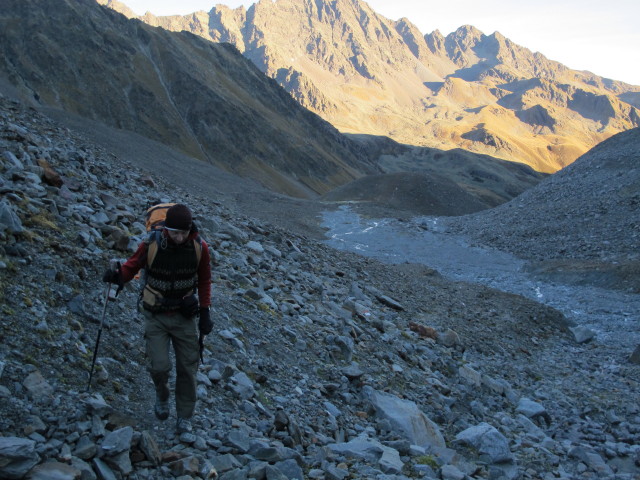 Christoph im L&auml;ngental zwischen Westfalenhaus und L&auml;ngentalferner (28. Sep.)