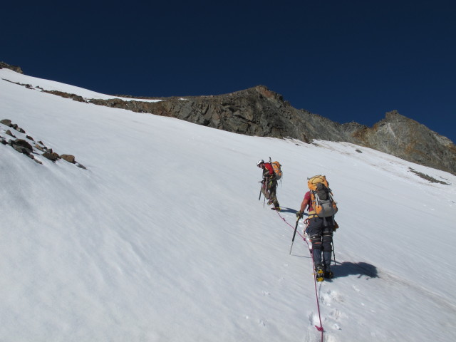 Christoph und Gudrun am L&auml;ngentalferner (28. Sep.)