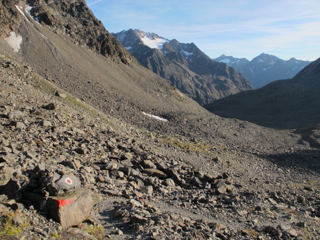 Weg 141 im Winnebachkar (28. Sep.)