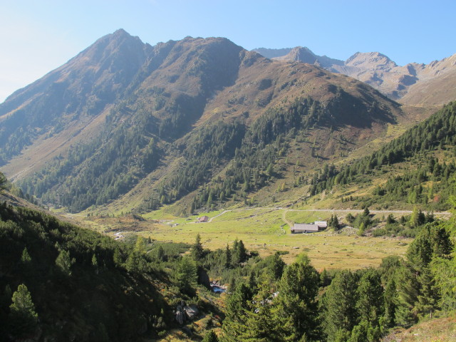Horlachalm von der Schweinfurter H&uuml;tte aus (29. Sep.)
