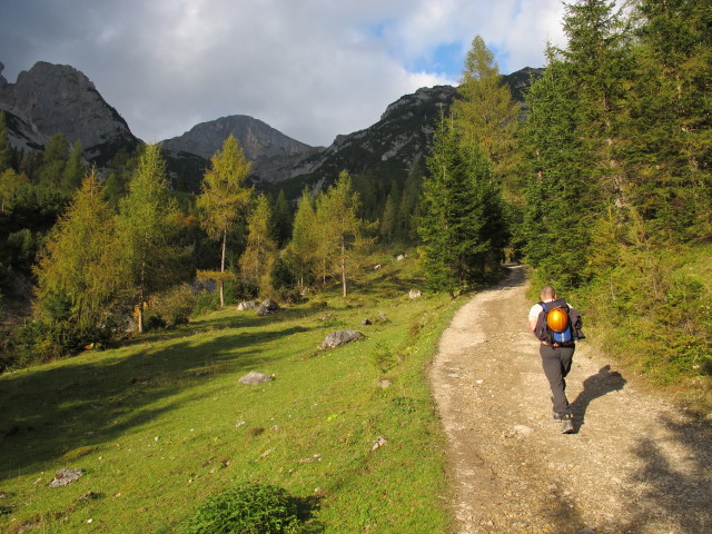 Erich auf Weg 616 beim Kalchbr&uuml;nnl (3. Okt.)