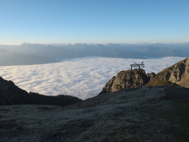 vom Guttenberghaus Richtung S&uuml;dwesten (4. Okt.)