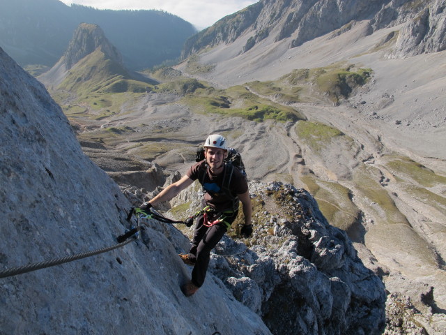 Jubil&auml;ums-Klettersteig: David (4. Okt.)