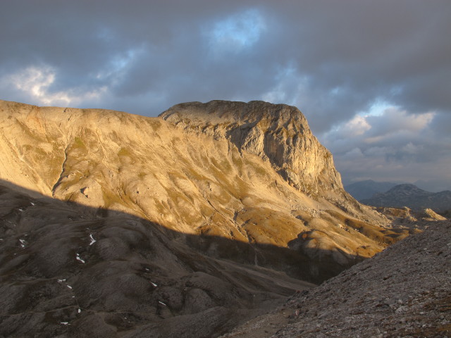 Landfriedstein von der Gruberscharte aus (5. Okt.)