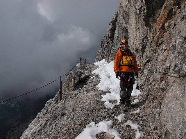 Erich zwischen Edelgrie&szlig;gletscher und Rosmariestollen (5. Okt.)
