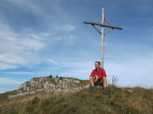 Ich am Vorgipfel des Strick