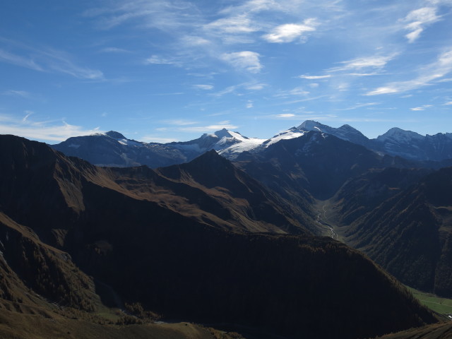 vom Naviser Kreuzjöchl Richtung Süden (18. Okt.)