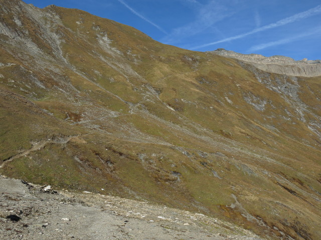 zwischen Geier und Gsch&uuml;tzspitzsattel (19. Okt.)