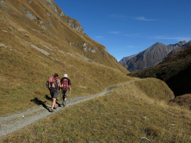 Gudrun und Christoph im Weitental (19. Okt.)