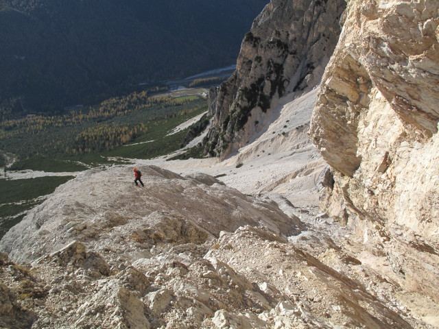 Axel auf der Passeggiata della Croda