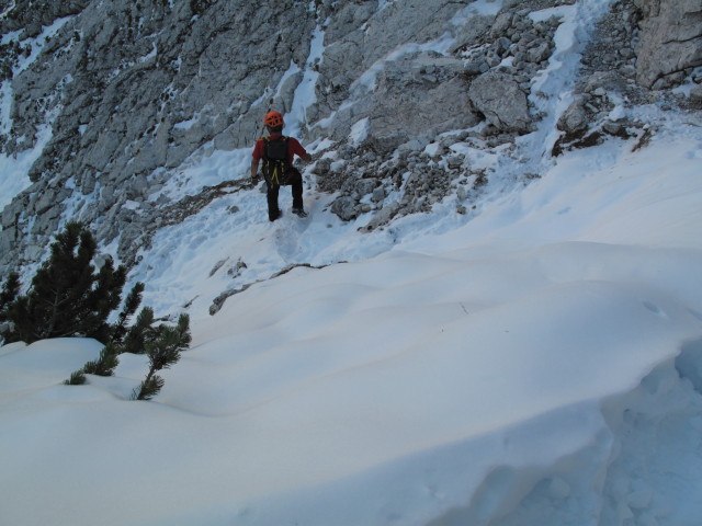 Axel zwischen Punta Erbing und Forcella Zum&egrave;les