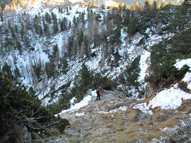 Axel zwischen Punta Erbing und Forcella Zum&egrave;les