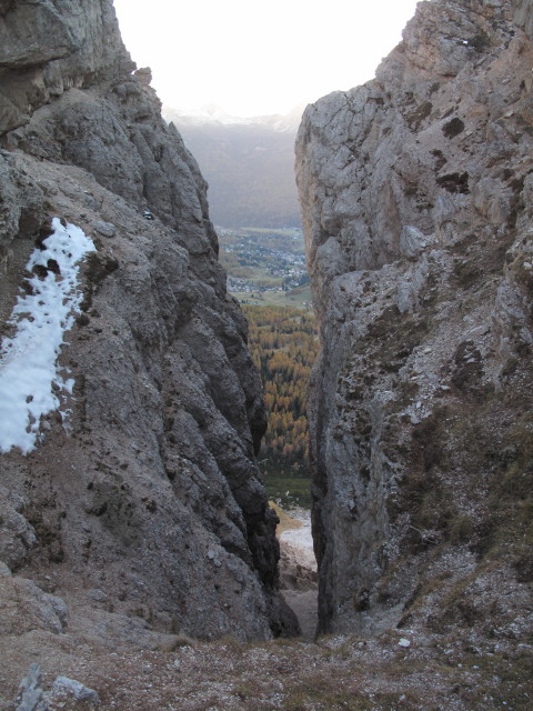 zwischen Punta Erbing und Forcella Zum&egrave;les