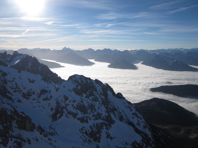 vom Hunerkogel Richtung S&uuml;dosten