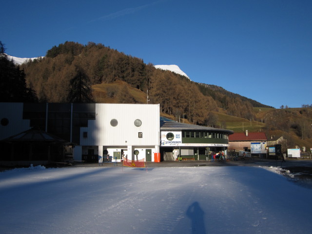Talstation der Kabinenbahn Piz-Sch&ouml;neben, 1.495 m