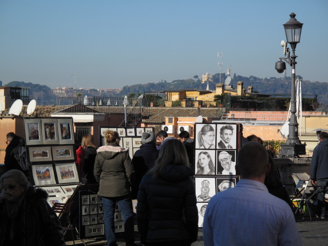 bei der Santa Trinit&agrave; dei Monti