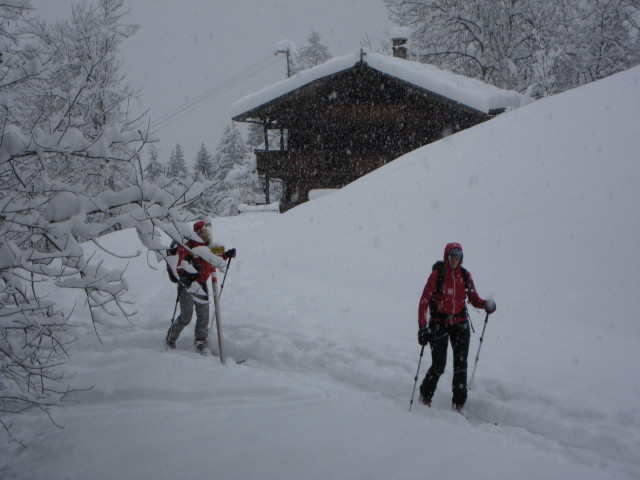 Erhard und Martina zwischen Schwarzenau und Unterer Pr&auml;dastenalm