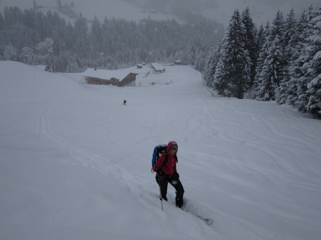 Erhard und Martina zwischen Schwarzenau und Unterer Pr&auml;dastenalm