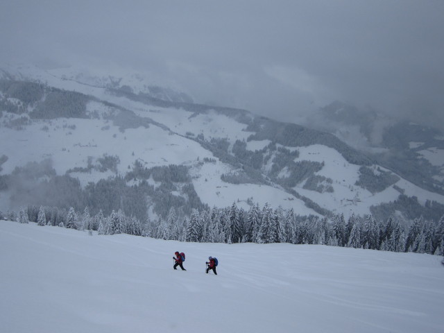 Lea und Martina auf der Vorderen Feldalm