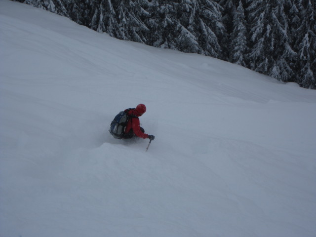 Martina zwischen Oberer Pr&auml;dastenalm und Unterer Pr&auml;dastenalm