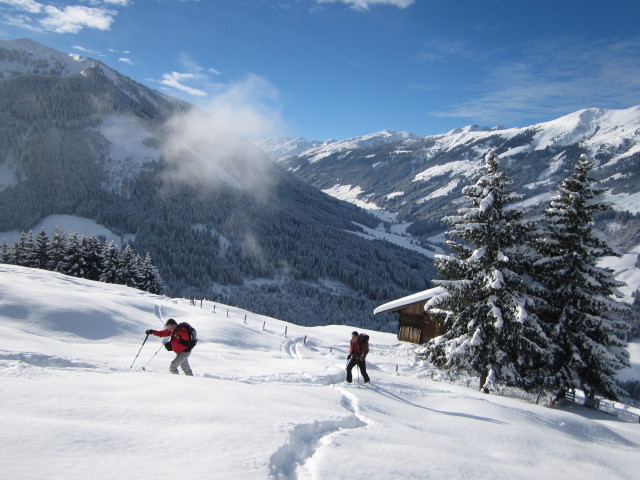Erhard und Wolfgang zwischen Urschla und Hinterdemmelshüttenalm