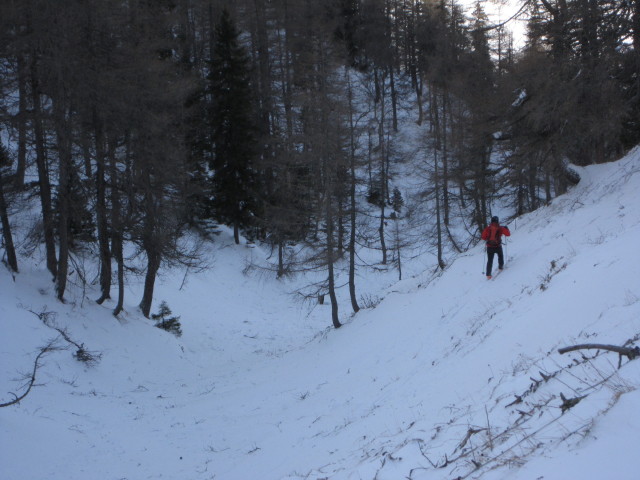 Erich zwischen Hochanger und Göriacher Alm