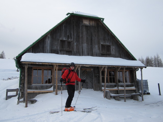 Erich auf der Göriacher Alm, 1.429 m