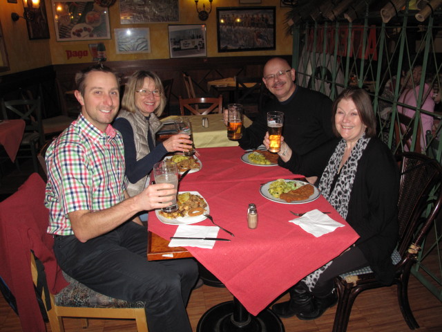 Ich, Mama, Roberto und Annemarie
