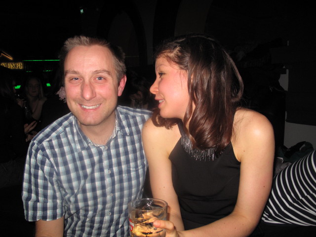 Ich und Daniela in der Lava Lounge